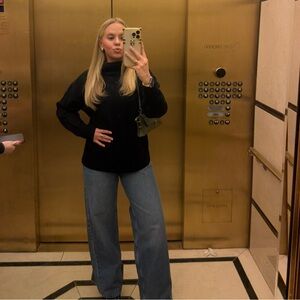 Babaton Aritzia Black Sweater